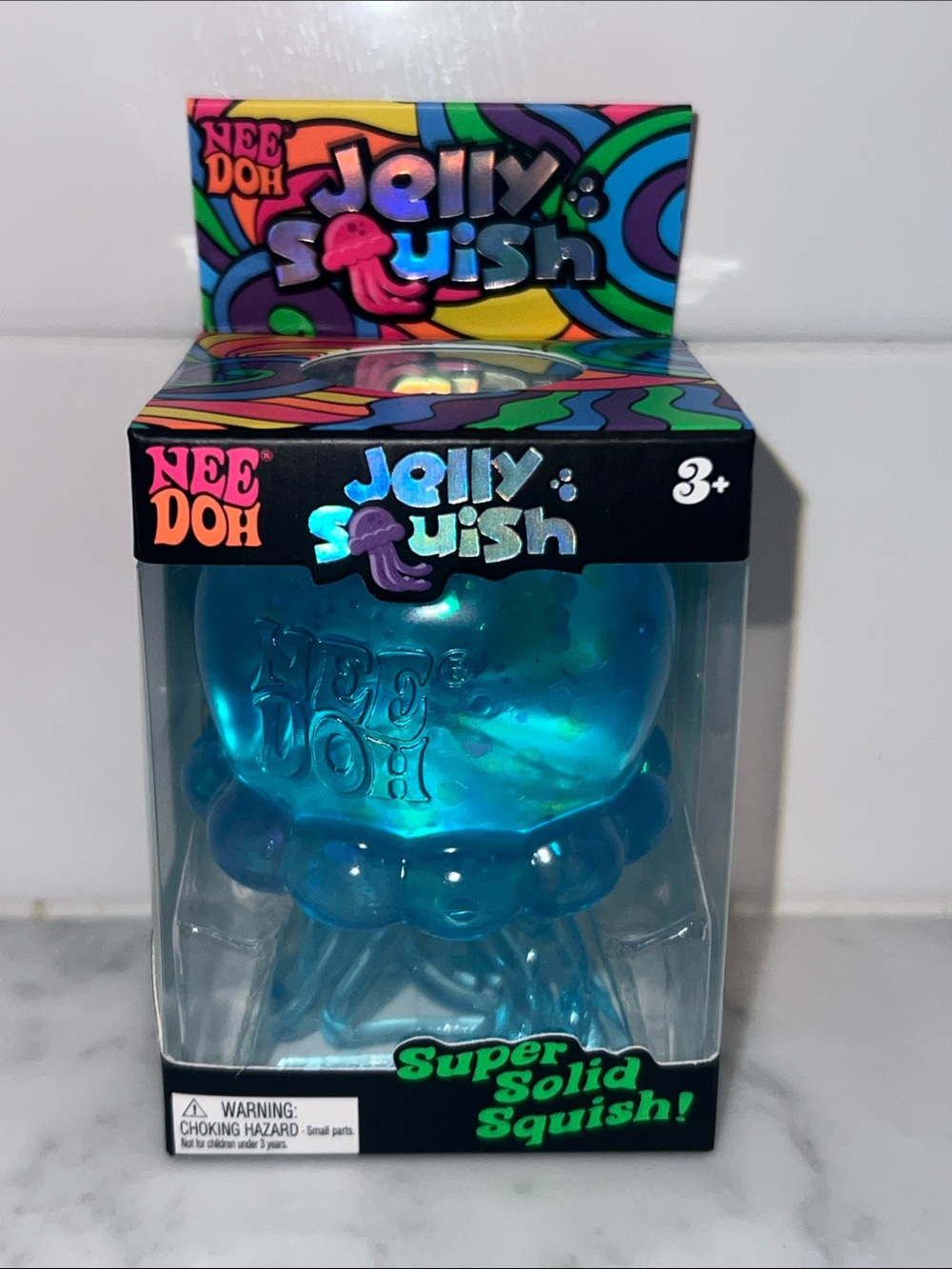 NeeDoh Jelly Squish - Blue